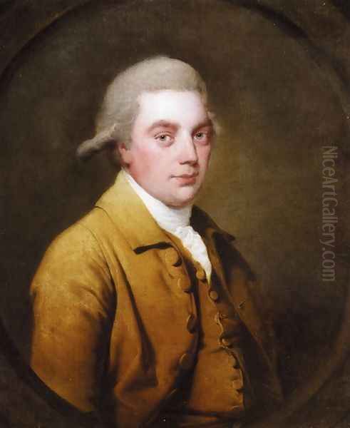 Portrait of a Gentleman Oil Painting by Joseph Wright