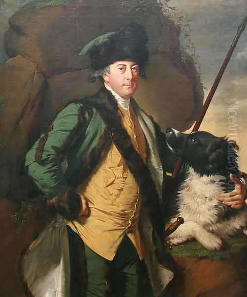 Portrait of John Whetham of Kirklington Oil Painting by Joseph Wright