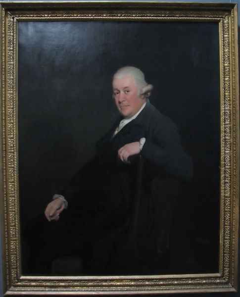 Portrait of Reverend Basil Bury Beridge Oil Painting by Joseph Wright