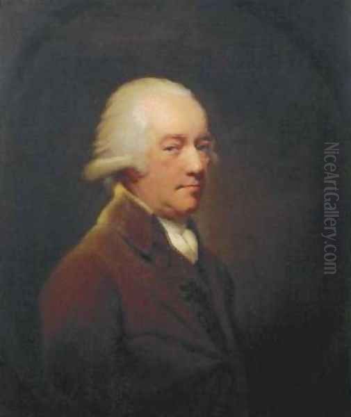 Portrait of Samuel Ward Oil Painting by Joseph Wright