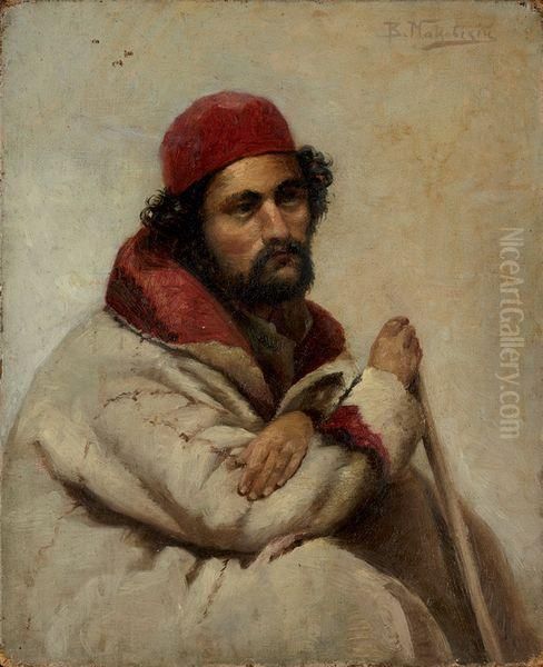 Homme Assis by Vladimir Egorovic Makovsky