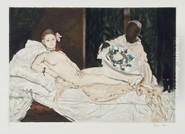 Olympia Oil Painting by Edouard Manet