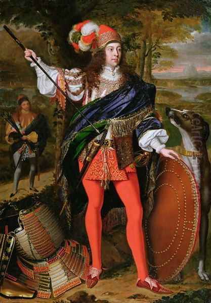 Portrait of Sir Neil O'Neill (1658-90) 1680 Oil Painting by John Michael Wright