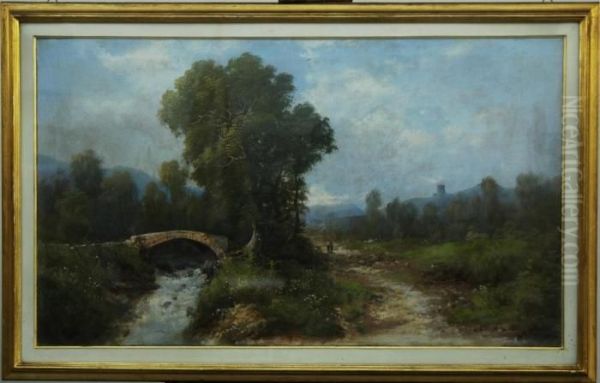 Paesaggio Oil Painting by Henry Marko