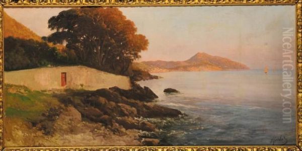 Paesaggio Costiero Oil Painting by Henry Marko