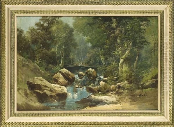 La Cascata Oil Painting by Henry Marko