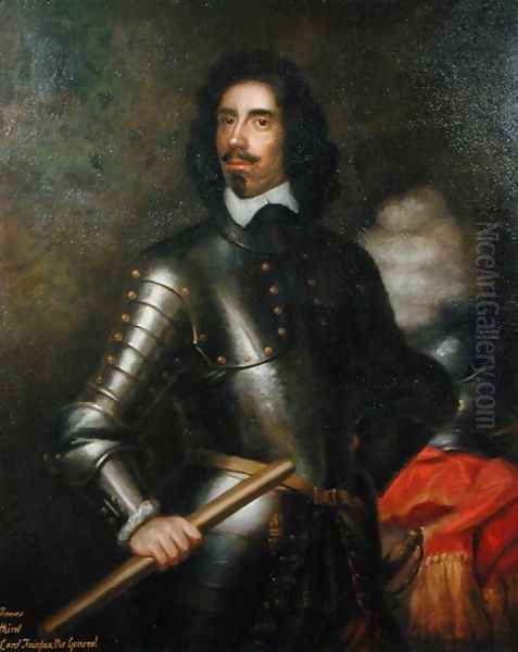 Thomas (1612-71) 3rd Lord Fairfax Oil Painting by Robert Walker