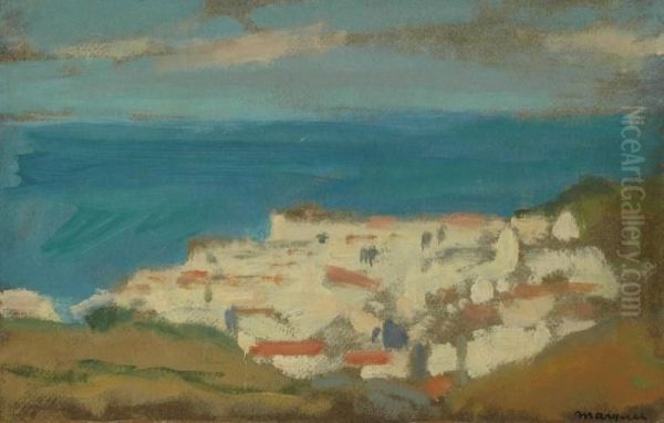 Bab El Oued, Vue De Montplaisant Oil Painting by Albert Marquet