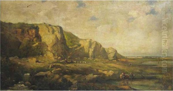 Paisaje Oil Painting by Ramon Marti Y Alsina