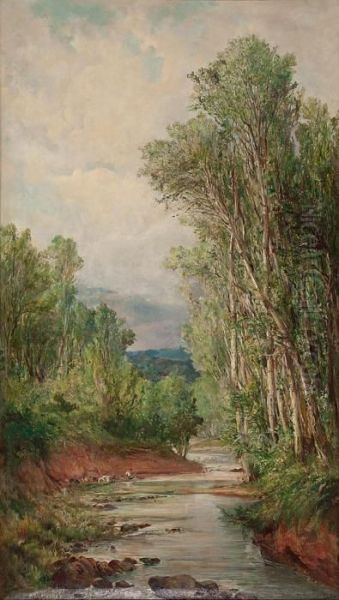 Paisaje Oil Painting by Ramon Marti Y Alsina