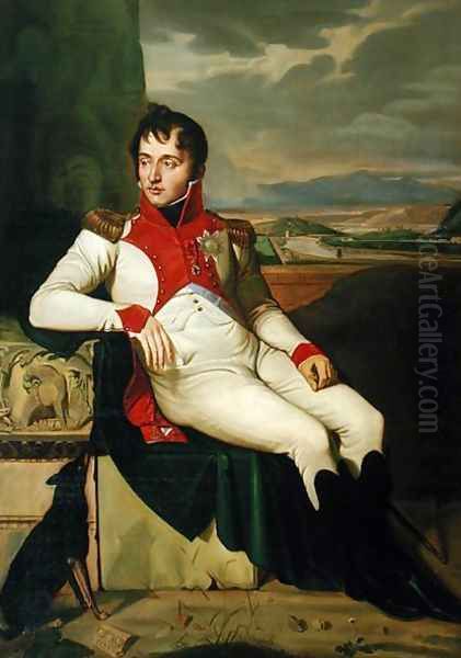 Louis Bonaparte (1778-1846) Oil Painting by Jean Baptiste Joseph Wicar