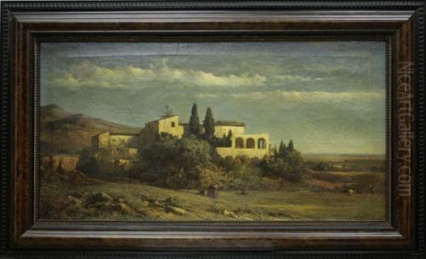 Paisaje Oil Painting by Ramon Marti Y Alsina