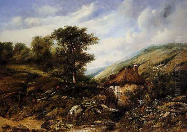 The Mill Stream Oil Painting by Frederick William Watts