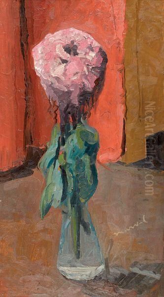 Bouquet De Fleurs Oil Painting by Jacqueline Marval