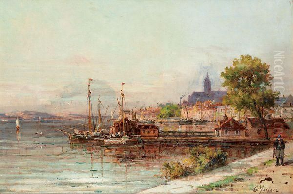 Harleem Oil Painting by Gustave Mascart