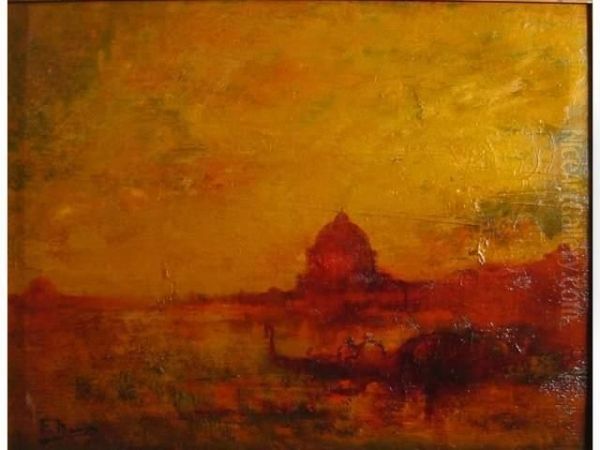 La Salute Oil Painting by Francois Maury