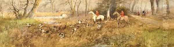 The chase Oil Painting by Arthur Willett