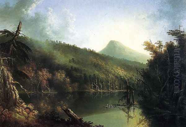 South Lake Oil Painting by Jacob Caleb Ward