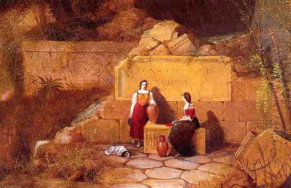 The Fountain of Cicero Oil Painting by Robert Walter Weir