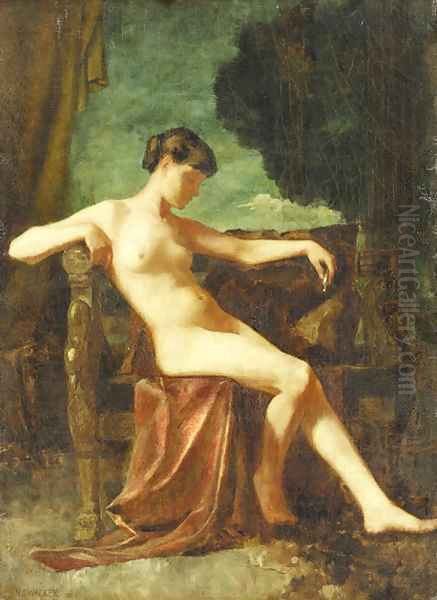 Le Philtre Oil Painting by Henry Oliver Walker