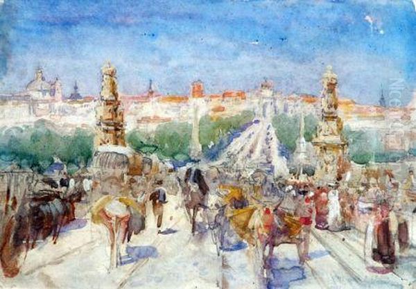 A View Of Rome Oil Painting by Arthur Melville