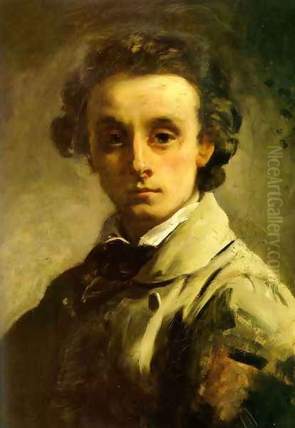 Self-portrait Oil Painting by William Lindsay Windus