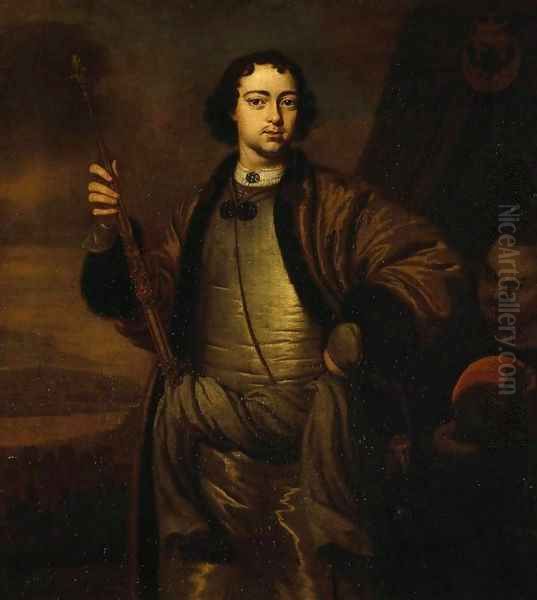 Portrait of Peter the Great Oil Painting by Pieter van der Werff