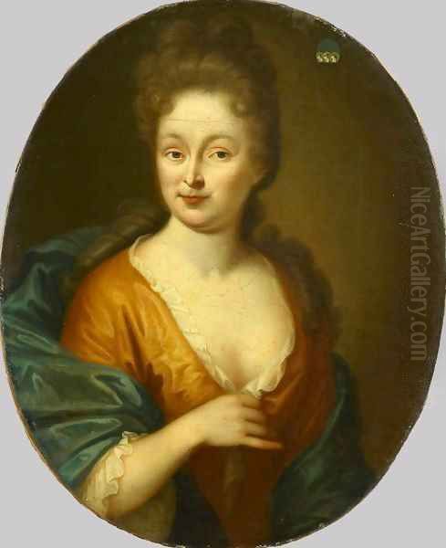 Portrait of a Woman Oil Painting by Pieter van der Werff