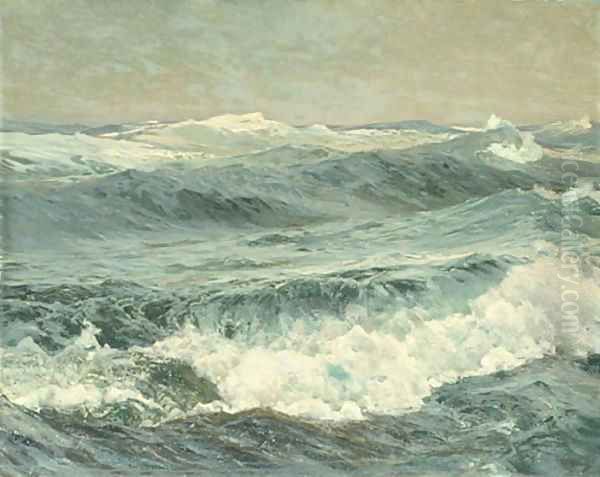 The Roaring Forties 1908 Oil Painting by Frederick Judd Waugh