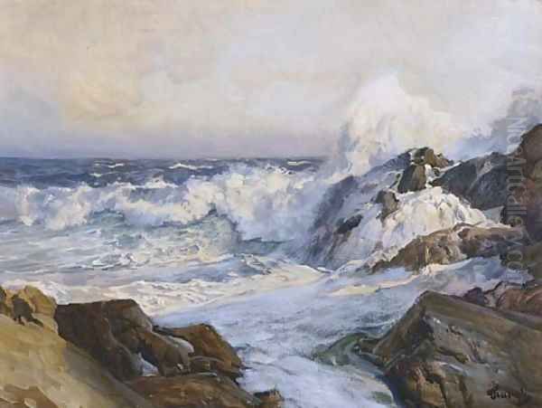 The Inlet Oil Painting by Frederick Judd Waugh