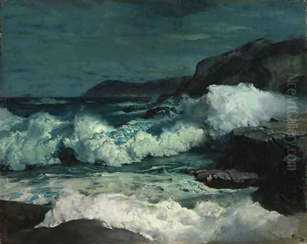 Full of the Moon Oil Painting by Frederick Judd Waugh