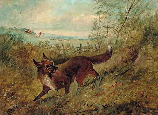 The lost scent Oil Painting by Henry Woollett