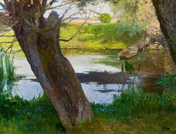 Am See by Carl Moll