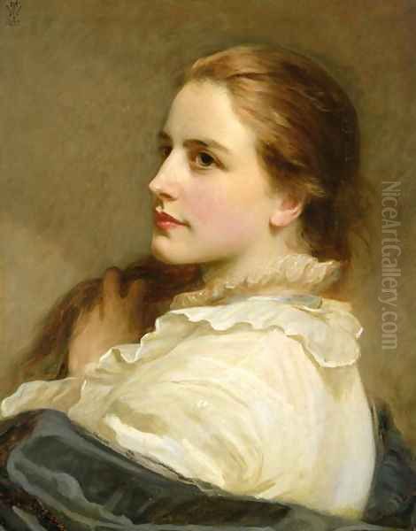 Alice, 1877 Oil Painting by Henry Tanworth Wells