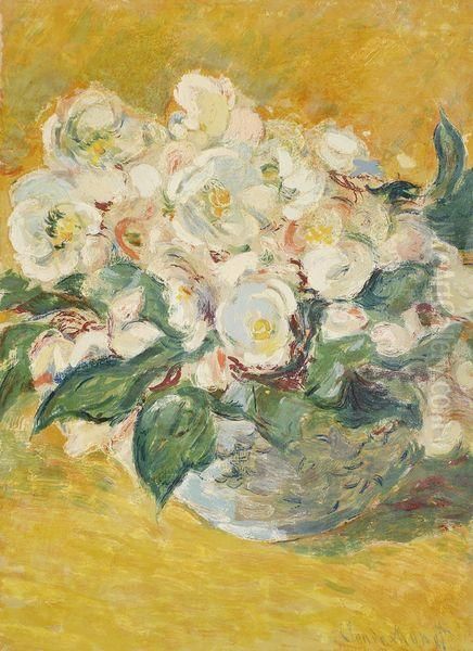 Bouquet De Fleurs Oil Painting by Claude Oscar Monet