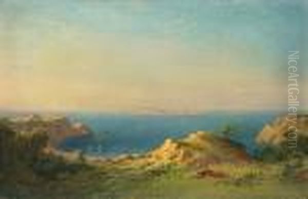 Bei Marseille Oil Painting by Carl Morgenstern