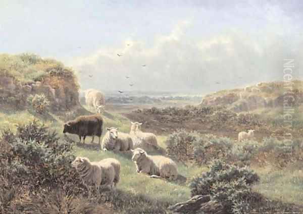 Morning in Bidston Oil Painting by William Watson