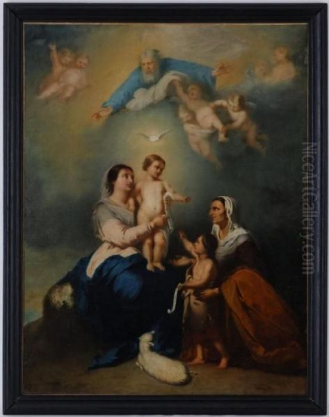 La Vierge De Seville Oil Painting by Bartolome Esteban Murillo