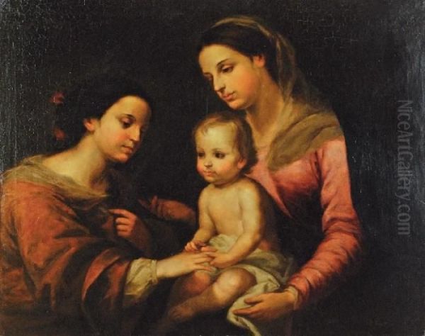 Mistyczne Zaslubiny Oil Painting by Bartolome Esteban Murillo