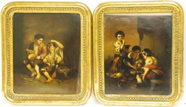 Reproducciones De Murillo Oil Painting by Bartolome Esteban Murillo