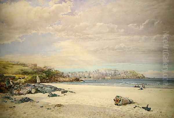 Cornwall Oil Painting by George Wolfe