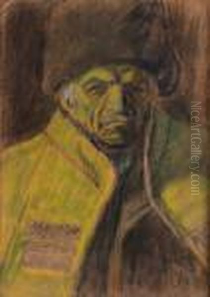 Portrait Eines Herrn Oil Painting by Istvan Nagy