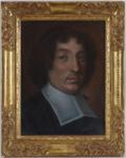 Portrait D'un Ecclesiastique Oil Painting by Robert Nanteuil