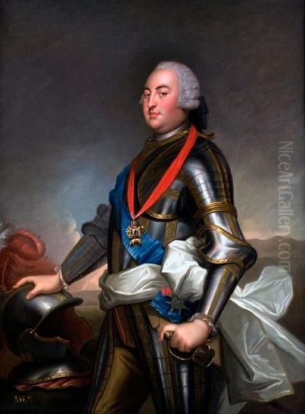 Bildnis Des Herzog Louis Philippe Von Orleans Oil Painting by Jean-Marc Nattier