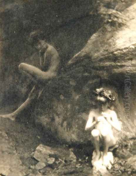 The Faun, 1907 Oil Painting by Clarence Henry White