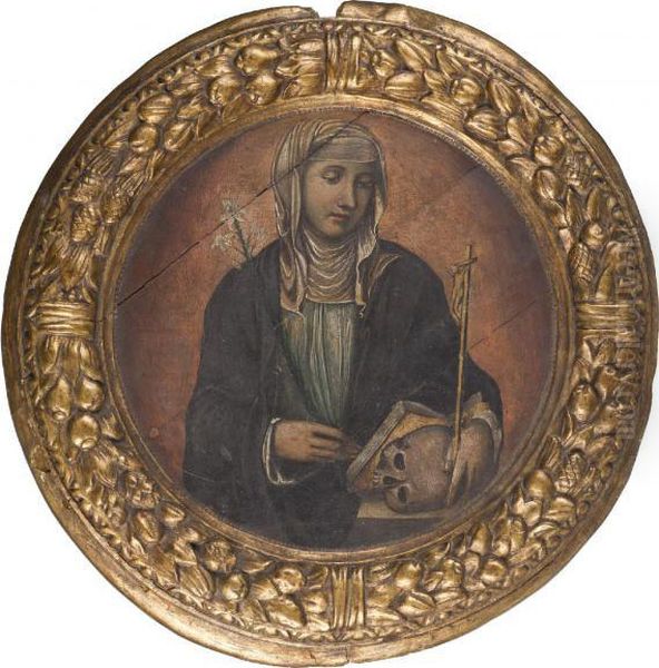 Santa Caterina Da Siena Oil Painting by Bartolomeo Neroni