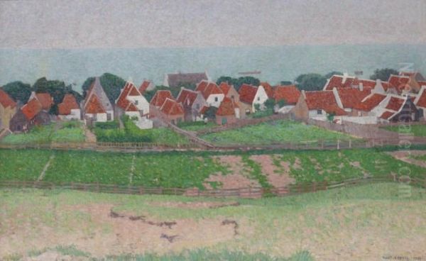 Vlieland Oil Painting by Ferdinand Hart Nibbrig