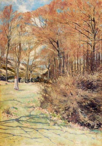 Spring Mood, Gothenburg Oil Painting by Karl Fredrik Nordstrom