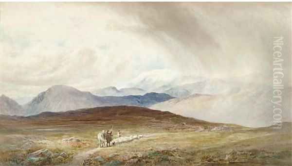 The approaching storm Oil Painting by Edmund Morison Wimperis