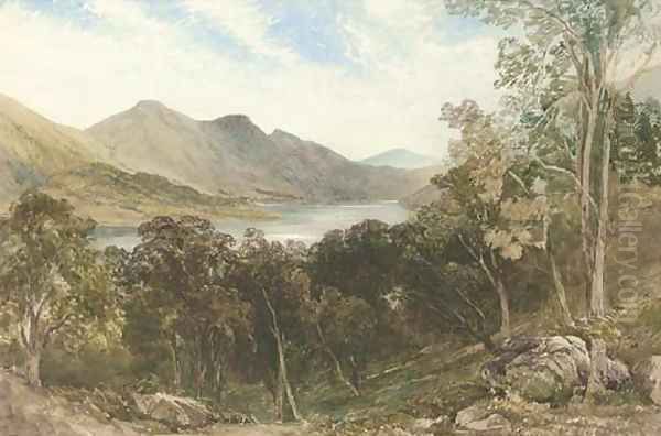 Ballachulish, Loch Leven Oil Painting by Edmund Morison Wimperis